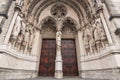 Red Cathedral Door Entrance