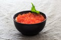 Red Caviar donburi