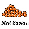 Red caviar icon