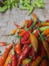 Red cayenne pepper Royalty Free Stock Photo