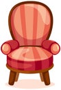 Red chair Royalty Free Stock Photo