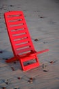Red chair Royalty Free Stock Photo