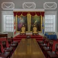 Red Chamber in Province House of Nova Scotia