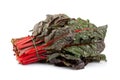 Red Chard Bunch Royalty Free Stock Photo