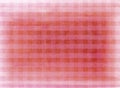 Red chequered fabric background