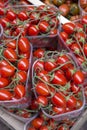 Red Cherry Tomato Background Royalty Free Stock Photo
