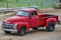 Red 3600 Chevrolet Antique Truck