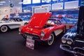 Red 1957 Chevrolet Corvette original displayed at the Muscle Car City museum Royalty Free Stock Photo