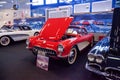 Red 1957 Chevrolet Corvette original displayed at the Muscle Car City museum Royalty Free Stock Photo