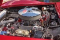 Red 1969 Chevrolet corvette stingray convertible at the 10th Annual Classic Car and Craft Show Royalty Free Stock Photo