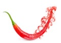 Red chili pepper. Royalty Free Stock Photo