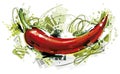 Red Chili Royalty Free Stock Photo