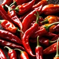 Red chili pepper fresh raw organic vegetable