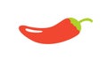 Red chilli. Hot spice for making organic cayenne pepper Royalty Free Stock Photo