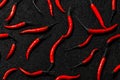 Red chilli pepper with smoke on Isolated Royalty Free Stock Photo