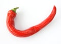 Red chilly pepper Royalty Free Stock Photo