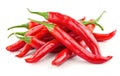 red chily pepper isolated