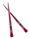 Red chinese chopsticks