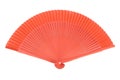 Red Chinese Fan Royalty Free Stock Photo