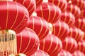 Red chinese lanterns for the chinese new year Royalty Free Stock Photo