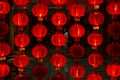 Red Chinese lanterns Royalty Free Stock Photo