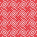 Red Chinese Pattern seamless Illustration vector background Design