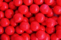 RED CHOCOLATE BALLS Royalty Free Stock Photo