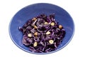 Red chopped cabbage Royalty Free Stock Photo