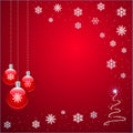 Red Christmas Royalty Free Stock Photo