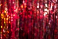 Red christmas abstract background bokeh lights Royalty Free Stock Photo