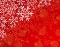 Red christmas background Royalty Free Stock Photo