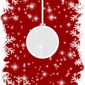 Red Christmas background