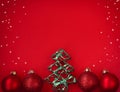 Red christmas background Royalty Free Stock Photo