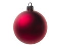 Red Christmas ball Royalty Free Stock Photo