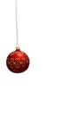 Red Christmas Ball Royalty Free Stock Photo