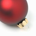 Red Christmas Bauble Royalty Free Stock Photo