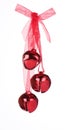 Red Christmas Bells Royalty Free Stock Photo