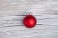 Red christmas bulb Royalty Free Stock Photo