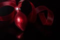 Red Christmas bulb Royalty Free Stock Photo