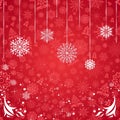 Red christmas card