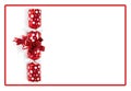 Red Christmas Cracker Royalty Free Stock Photo