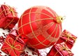 Red christmas decoration Royalty Free Stock Photo