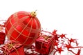 Red christmas decoration Royalty Free Stock Photo