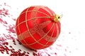 Red christmas decoration Royalty Free Stock Photo