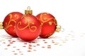 Red christmas decoration Royalty Free Stock Photo