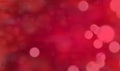 Red Christmas Lights Abstract Background Royalty Free Stock Photo