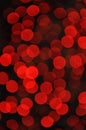 Red Christmas Lights Abstract Background Royalty Free Stock Photo