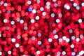 Red Christmas Lights Background