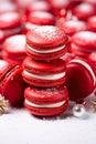 Red Christmas Macarons DelighT