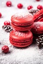 Red Christmas Macarons DelighT